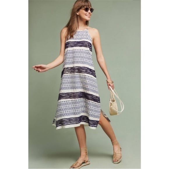 Anthro Corey Lynn Calter Tybee Textured Dress S - Picture 1 of 10